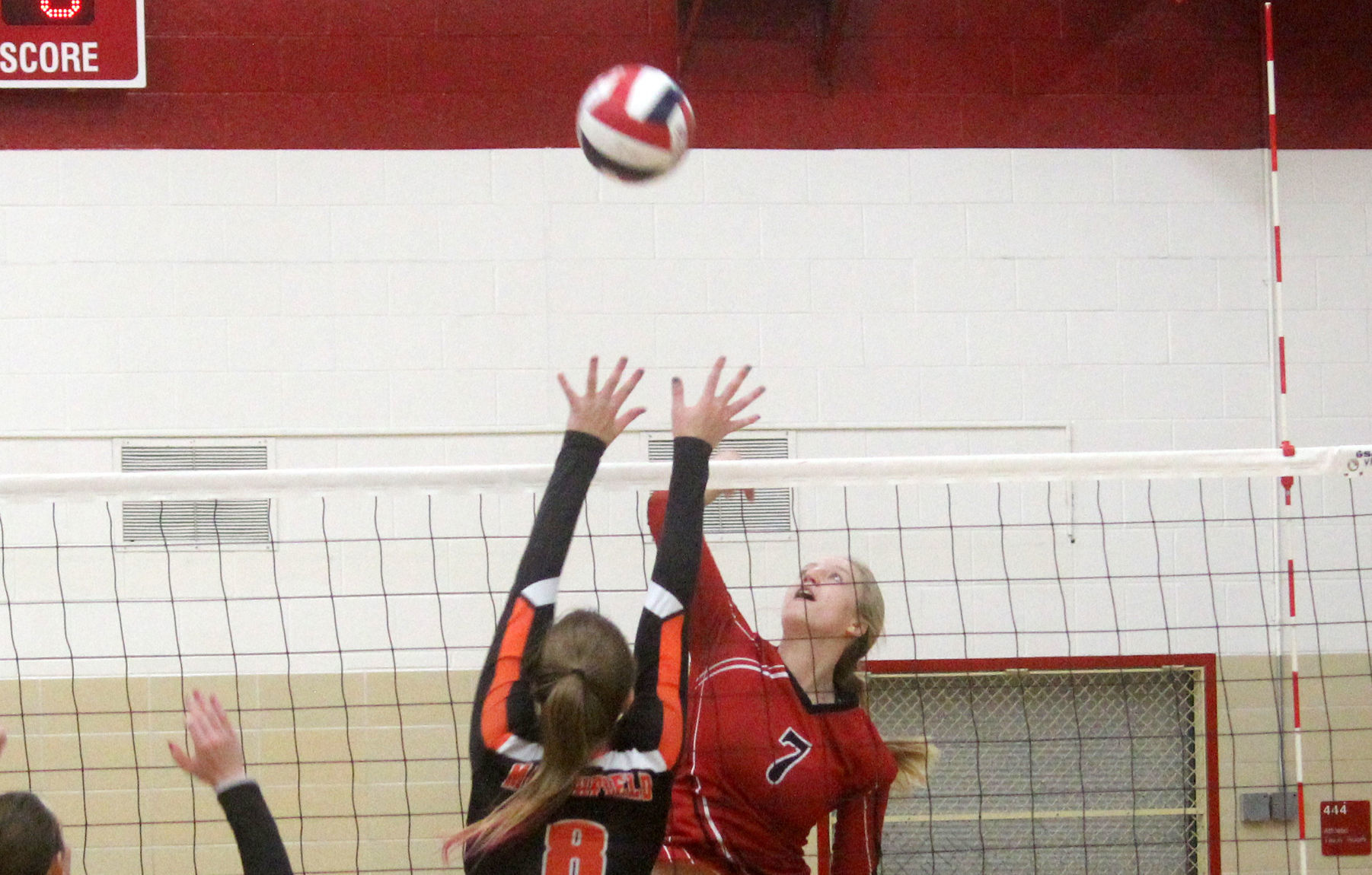 Marshfield at Chi-Hi volleyball 10-18-18